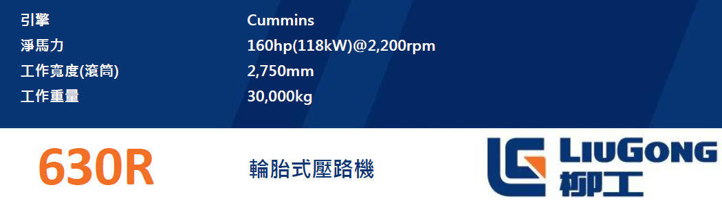 CLG630R 產品配置