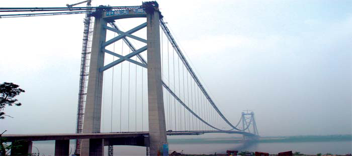 湖北武漢陽邏長江大橋