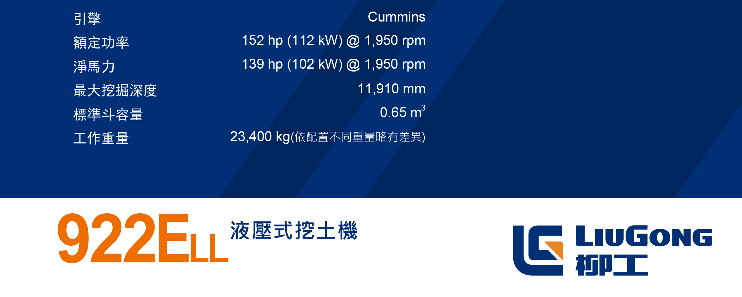CLG922ELL 產品配置